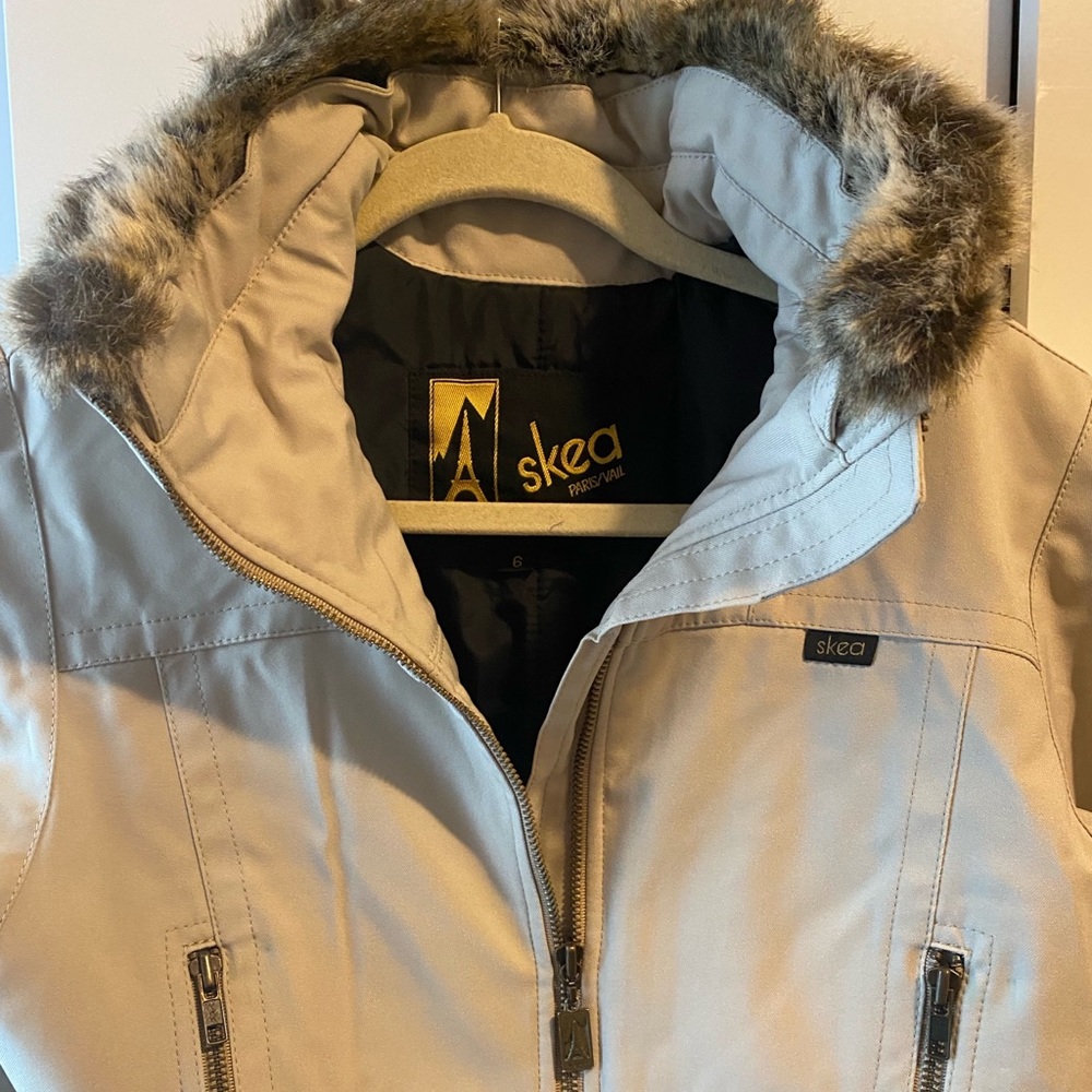 Gently used one-piece ski suit